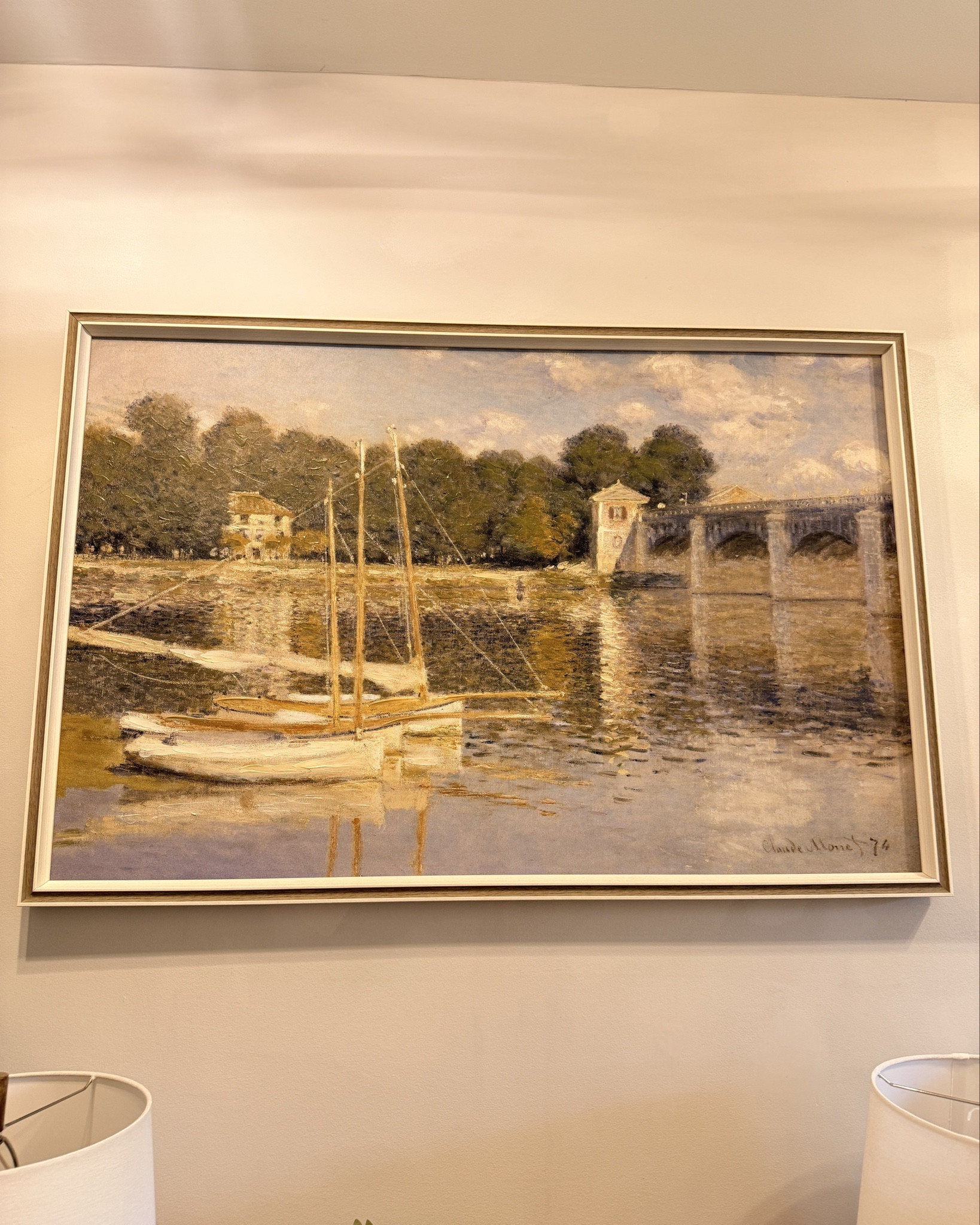 This painting is the perfect wall art to hang in our hallway!  

#foyer #homedecor #wallart 

#LTKHome