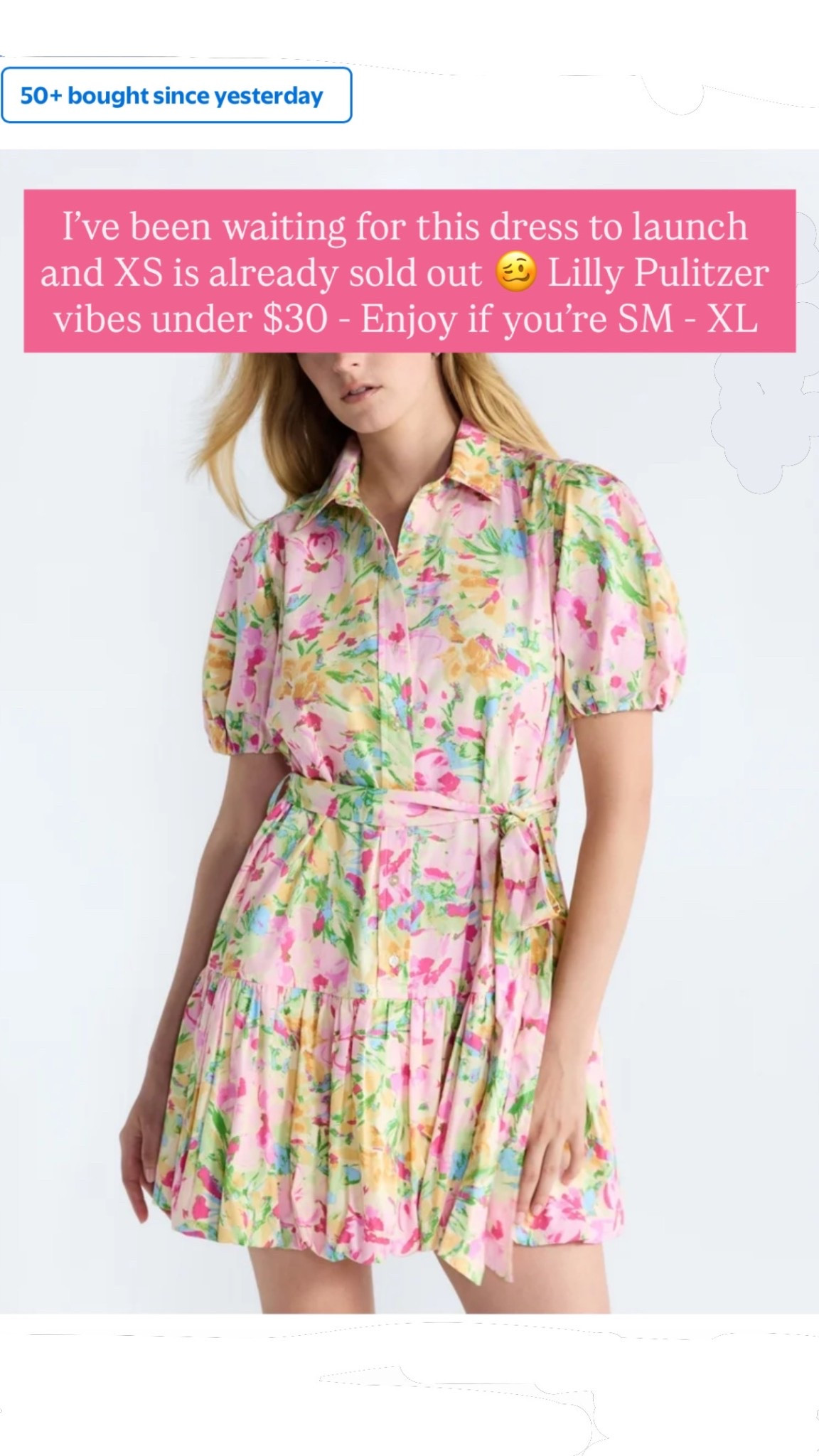 Lilly Pulitzer inspired dress under $30 

#LTKMothersDay #LTKPetite