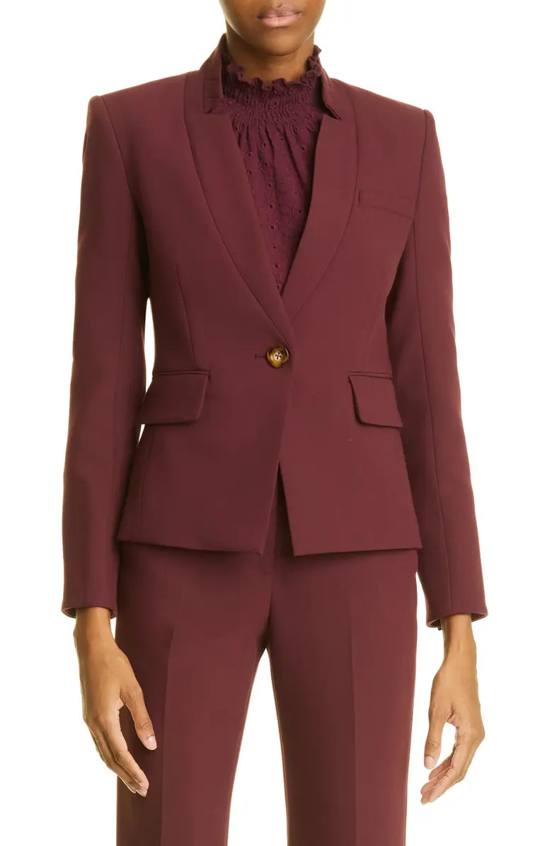 Farley Stand Collar Blazer | Nordstrom