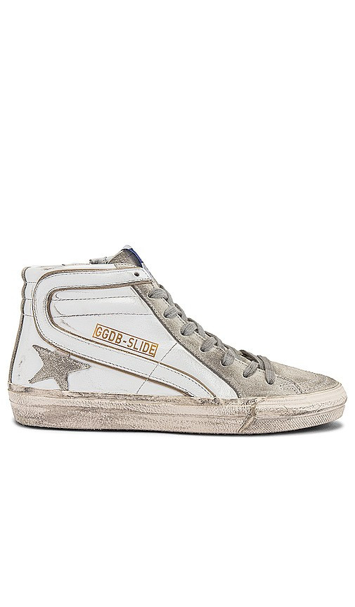 Golden Goose Slide Sneaker in White. - size 38 (also in 37) | Revolve Clothing (Global)