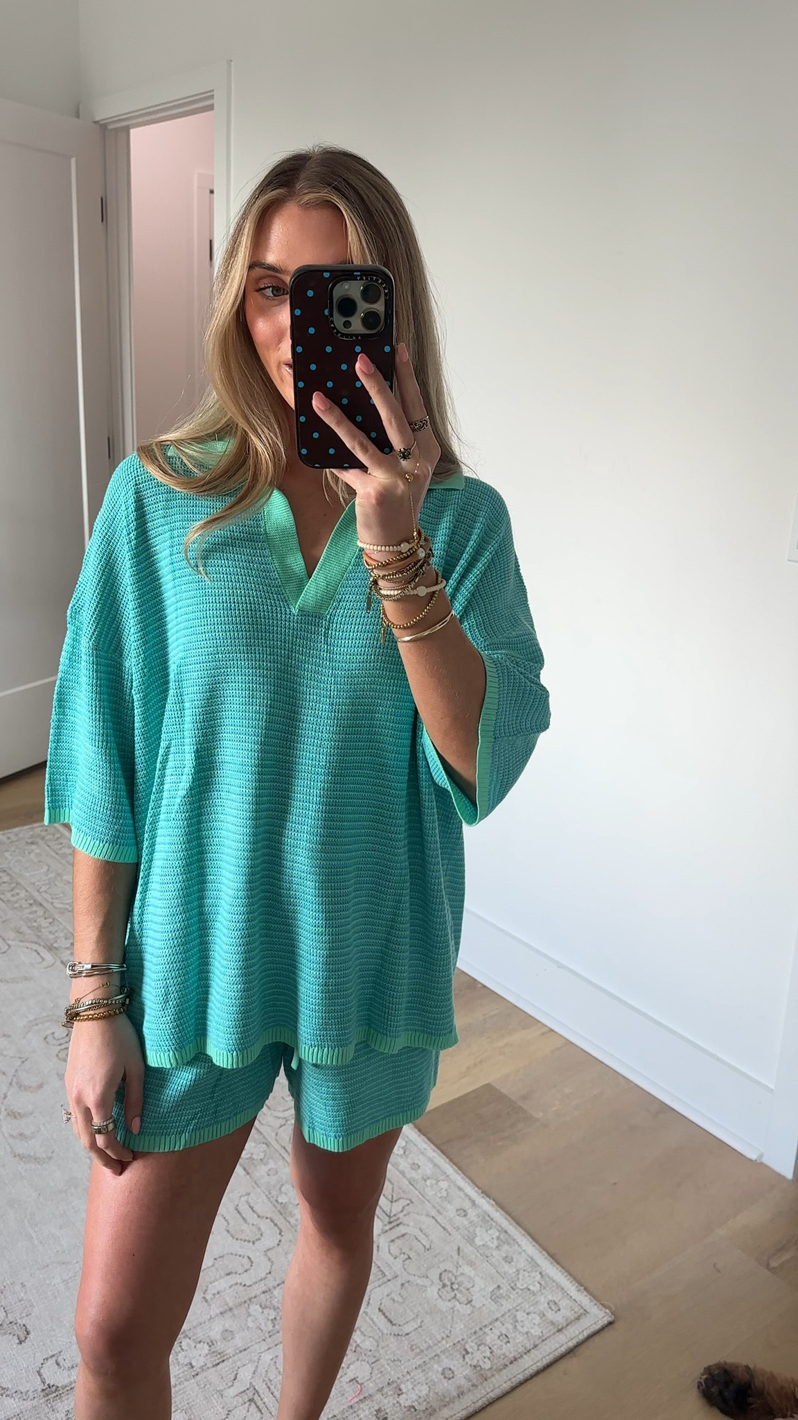 Amazon size small Tankaneo Womens Sweater Set 2 Piece Outfits Oversized 3/4 Sleeve V Neck Knit Tops High Waisted Shorts Lounge Sets

#LTKootd #LTKSaleAlert #LTKSeasonal