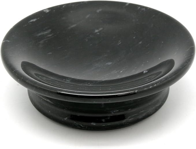 Creative Home Natural Black Marble Soap Dish Soap Tray Holder for Bathroom Counter Organize, Kitc... | Amazon (US)