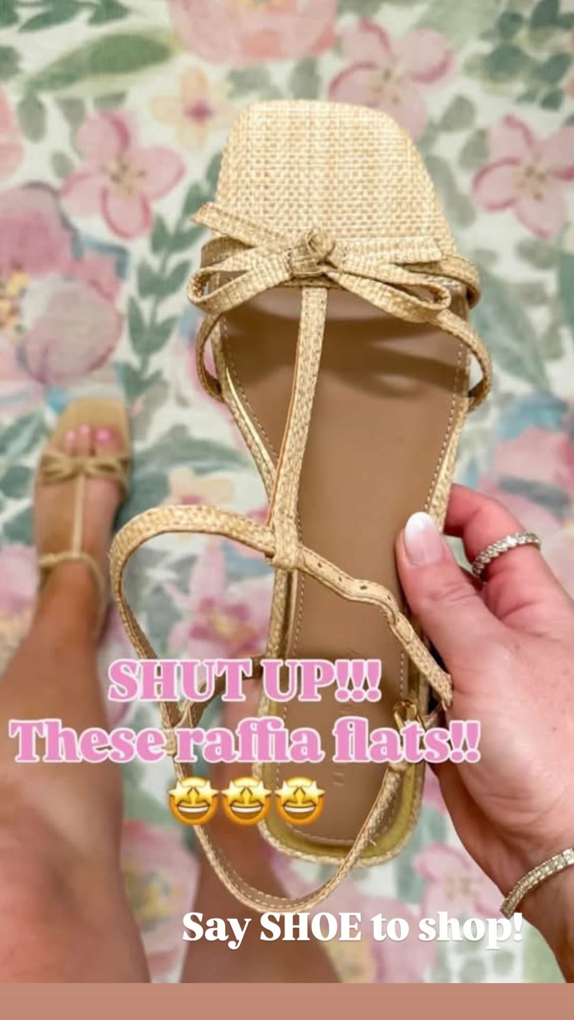 Cute bow sandals!

#LTKMidsize