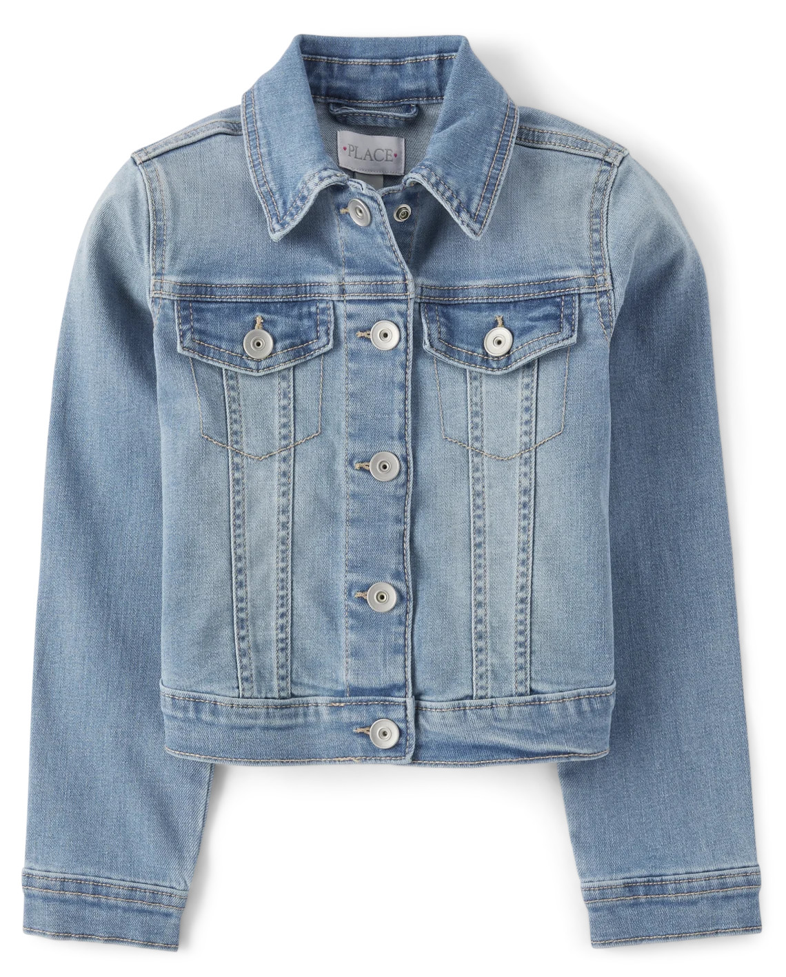 Girls Denim Jacket - blue | The Children's Place