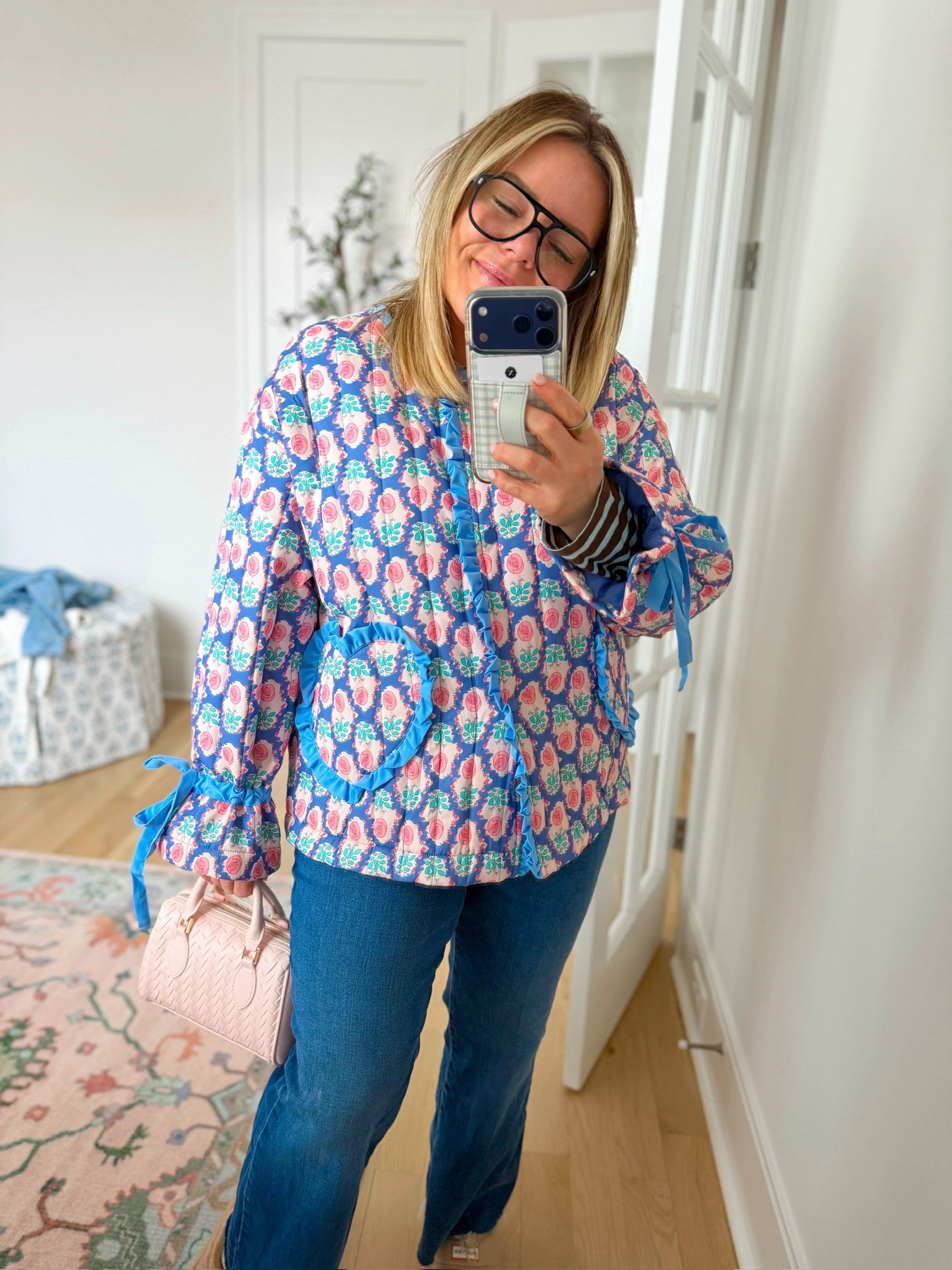 floral, puffer jacket, affordable fashion, preppy fashion, women’s fashion, trendy outfit, casual chic outfit, ootd 

#LTKSeasonal #LTKootd