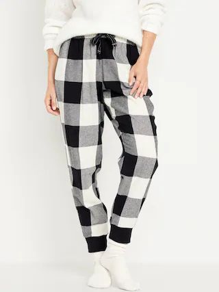 Matching Flannel Jogger Pajama Pants for Women | Old Navy (US)