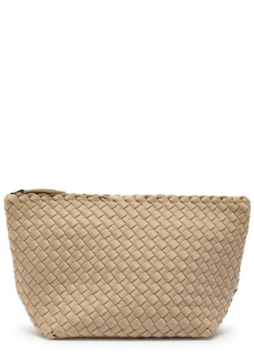 Portofino medium woven nylon wash bag | Harvey Nichols