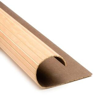 Pole-Wrap 96 in. x 16 in. Cherry Basement Column Cover 84168 | The Home Depot