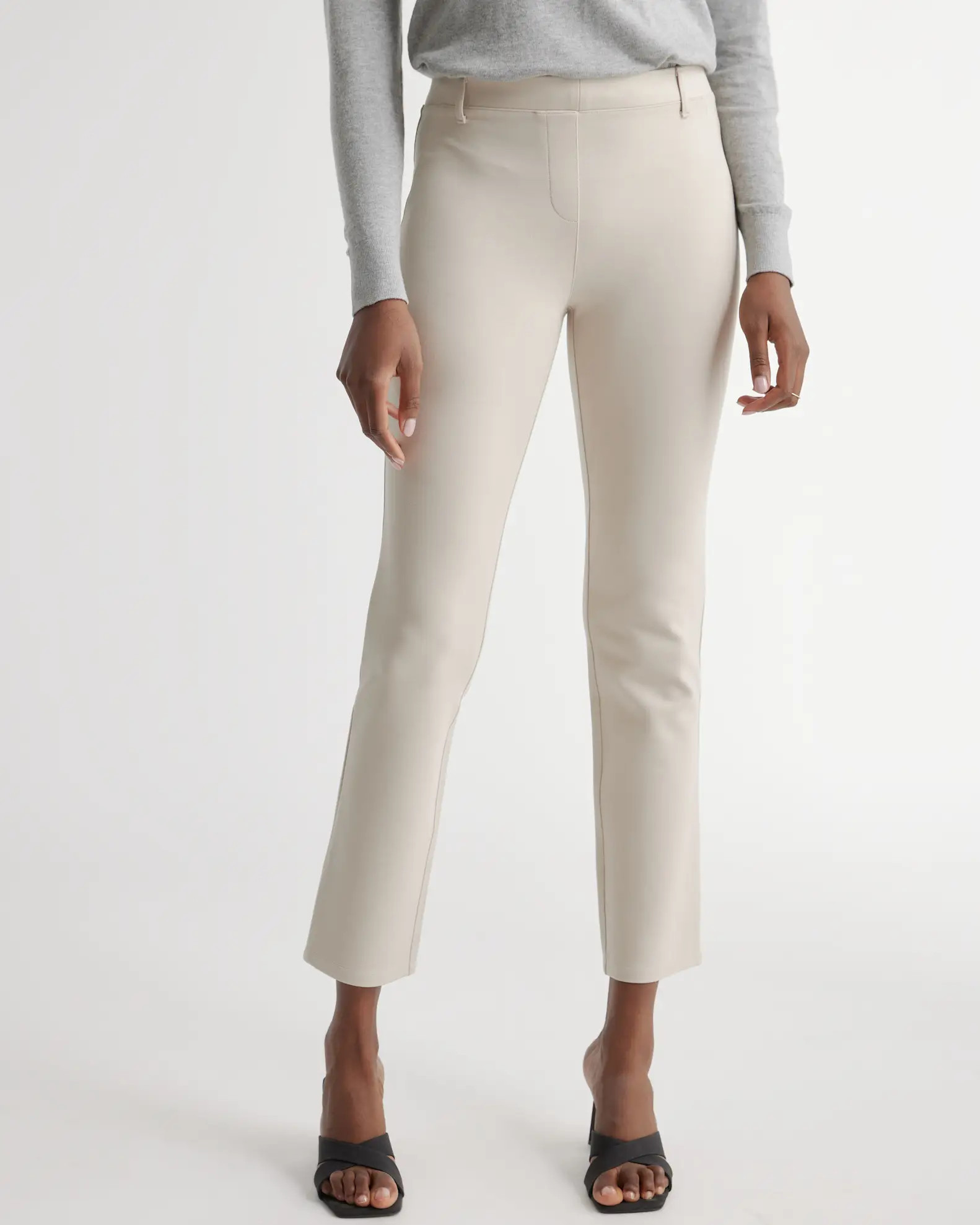 Ultra-Stretch Ponte Straight Leg Pant - Regular 30" inseam | Quince