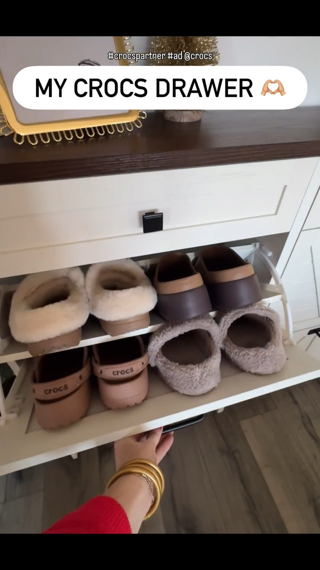 My shoe drawer is full of all my favorite Croc shoes ❤️ They’re each super comfortable, easy to wear & there’s a pair to match every outfit! 🙌🏼  
#crocspartner #ad @crocs

#LTKGiftGuide #LTKFindsUnder100 #LTKFindsUnder50