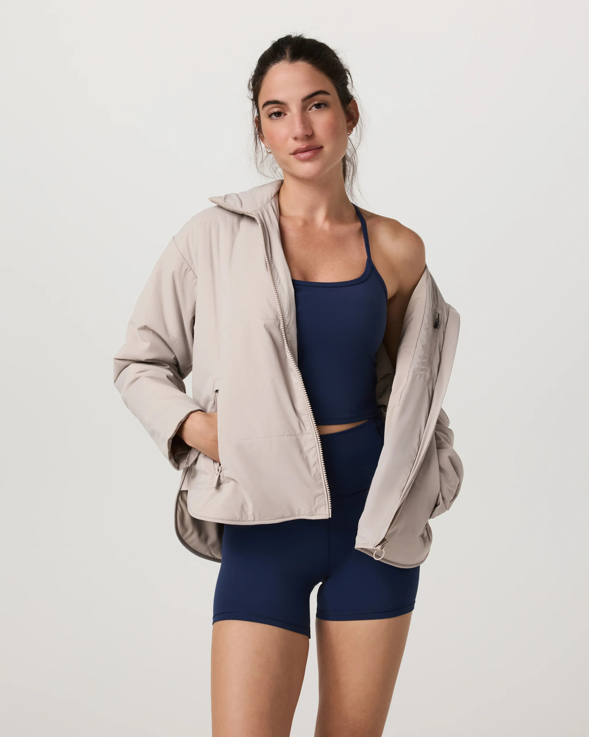 Canyon Insulated Jacket | Women's Pumice Full-Zip Jacket | Vuori | Vuori Clothing (US & Canada)