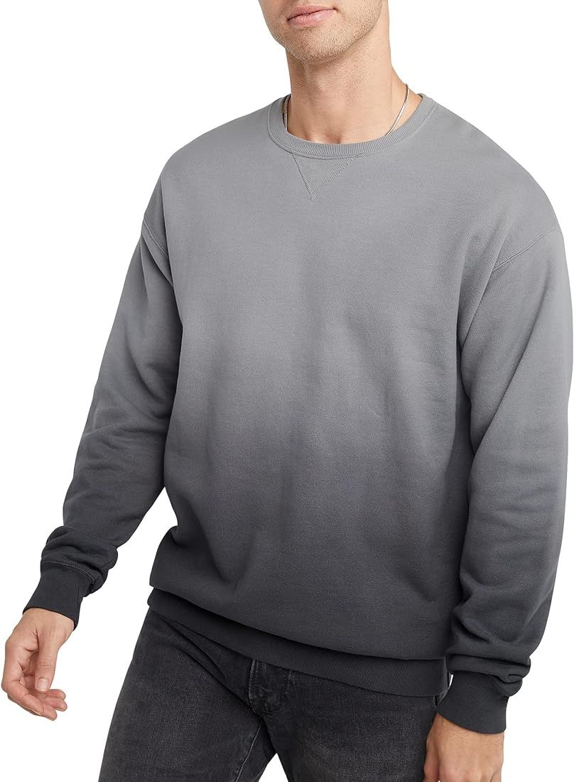 Hanes Originals Fleece, Garment Dyed Pullover, Crewneck Sweatshirts for Men | Amazon (US)