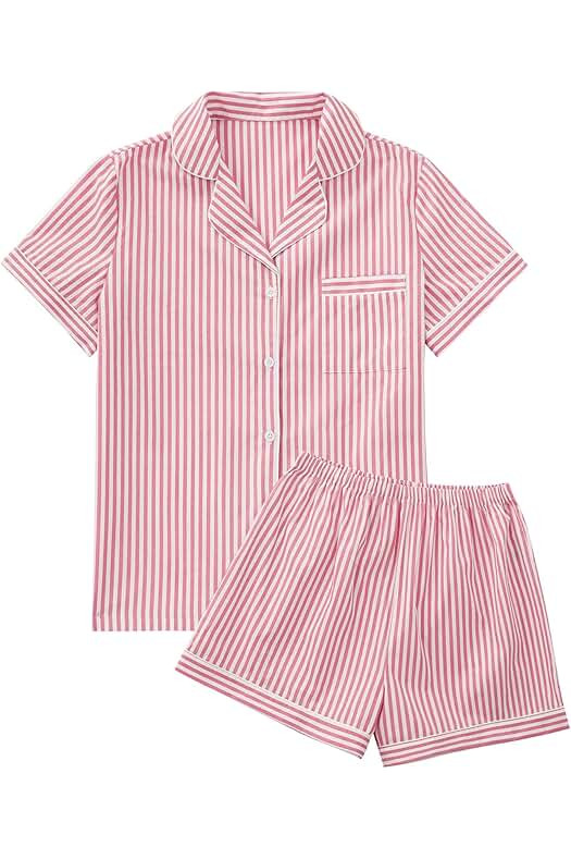 Womems Striped Pjs | Amazon (US)