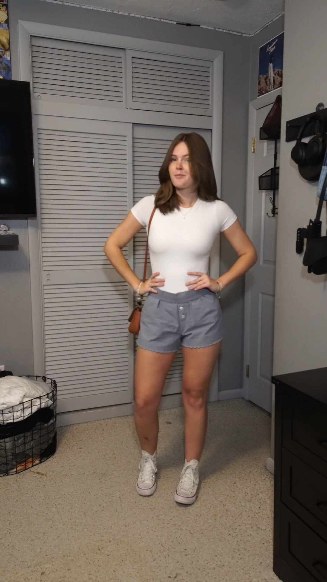 linen shorts all summer, just you watch 🙂‍↕️🤝🩶 | 5/7/25

#LTKStyleTip