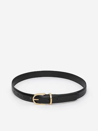 Leather Belt – Black – Women – ARKET GB | Arket UK