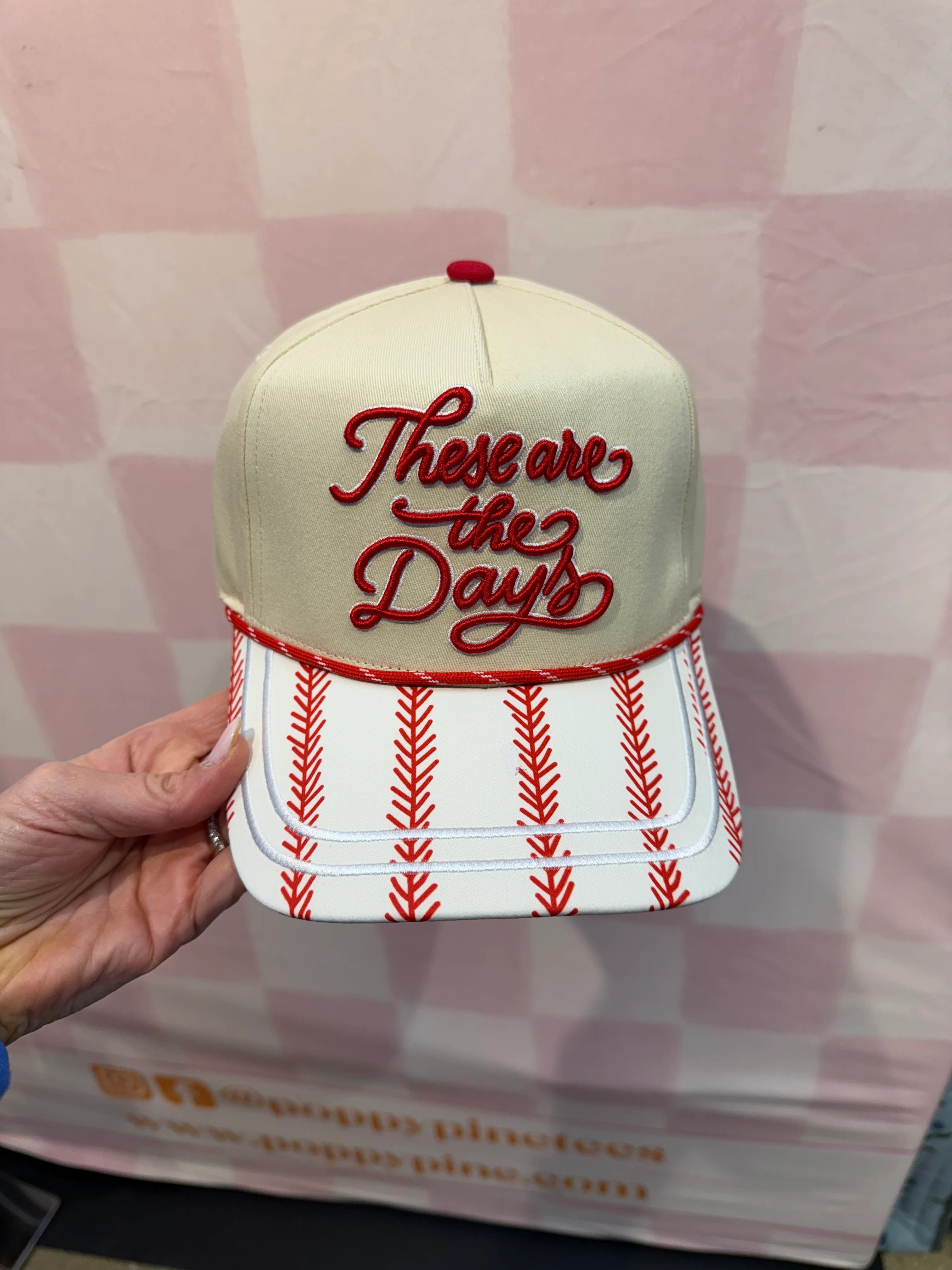 Baseball These are the Days Hat- Pre Order | Poppy & Pine