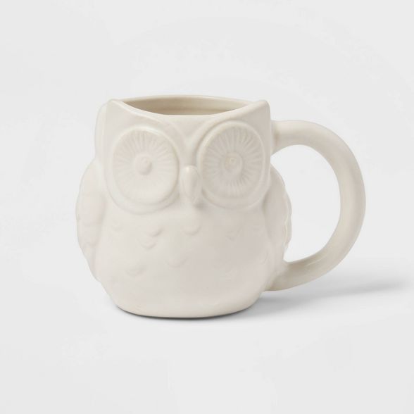 11oz Stoneware Owl Mug - Threshold™ | Target