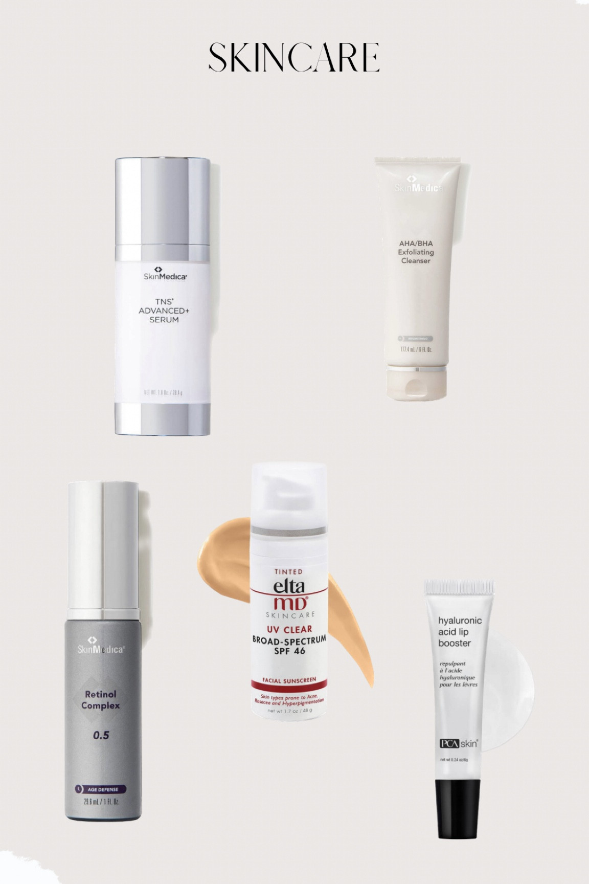 Having a good skincare routine makes a huge difference in my skin. That’s why these are my must haves! 