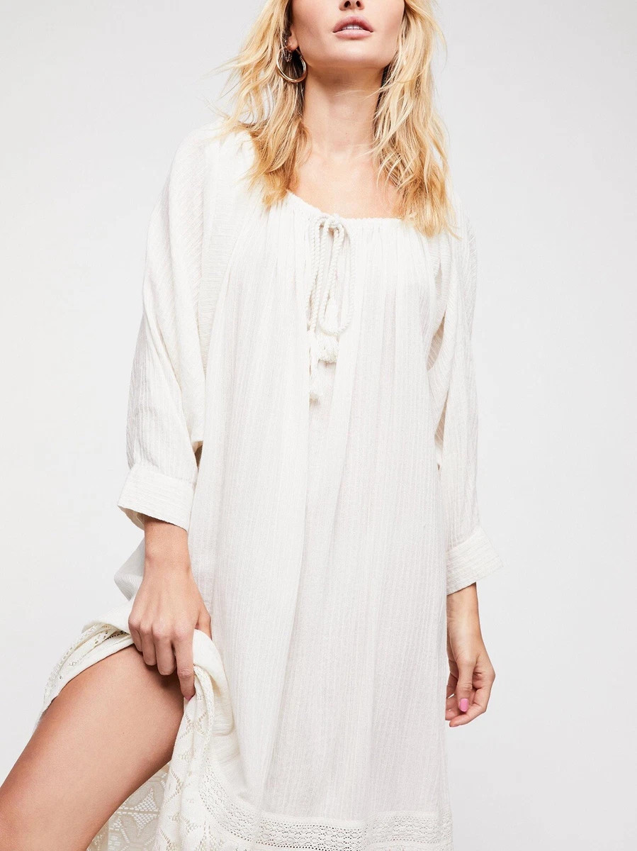 Free People Camilla Crochet Maxi Dress White Size Small | eBay US