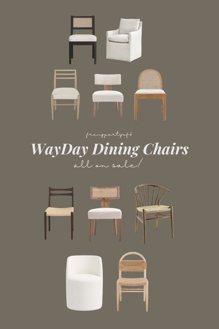 Dining chairs on sale for WayDay!

#LTKhome #LTKsalealert