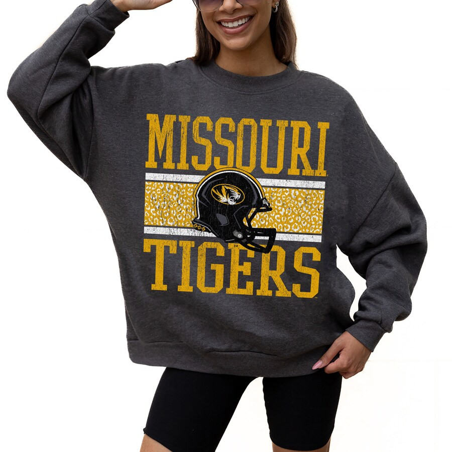 Missouri Tigers Gameday Couture Women's Premium Fleece Pullover Sweatshirt - Charcoal | Fanatics