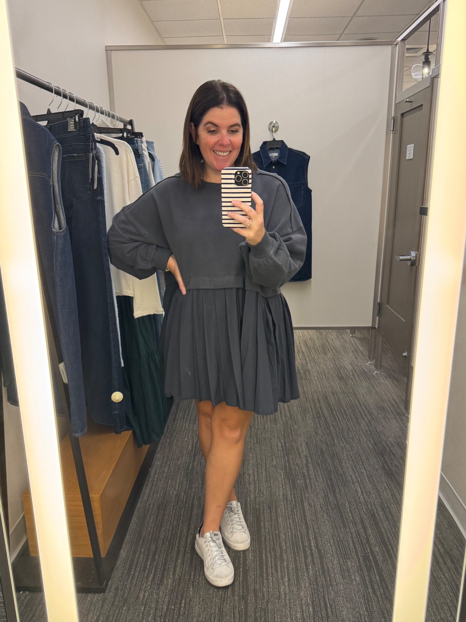 I was surprised to see this Free People dress included in the sale! It’s super cute and runs really big! 

Dress: $84.99

#LTKFindsUnder100 #LTKSaleAlert #LTKStyleTip