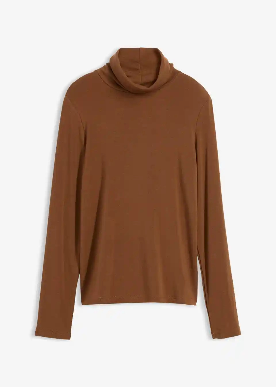 Rollkragenshirt mit Woll-Anteil | Bonprix DE