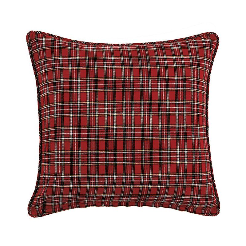 Suzanne Kasler Signature Holiday Plaid Pillow - Holiday Plaid - Ballard Designs | Ballard Designs, Inc.