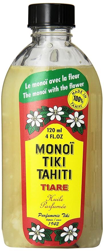 Monoi Tiki Tahiti Tiare Coconut Oil 4 Fluid Ounce | Amazon (US)