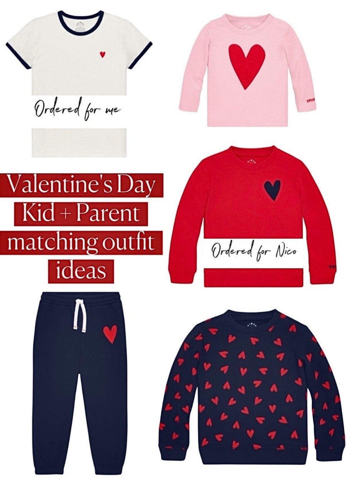 Similar items are the adult sizes- everything is unisex 

Valentine’s Day outfit
Kids Valentine’s Day outfit 

#LTKValentine #LTKKids #LTKmomlife