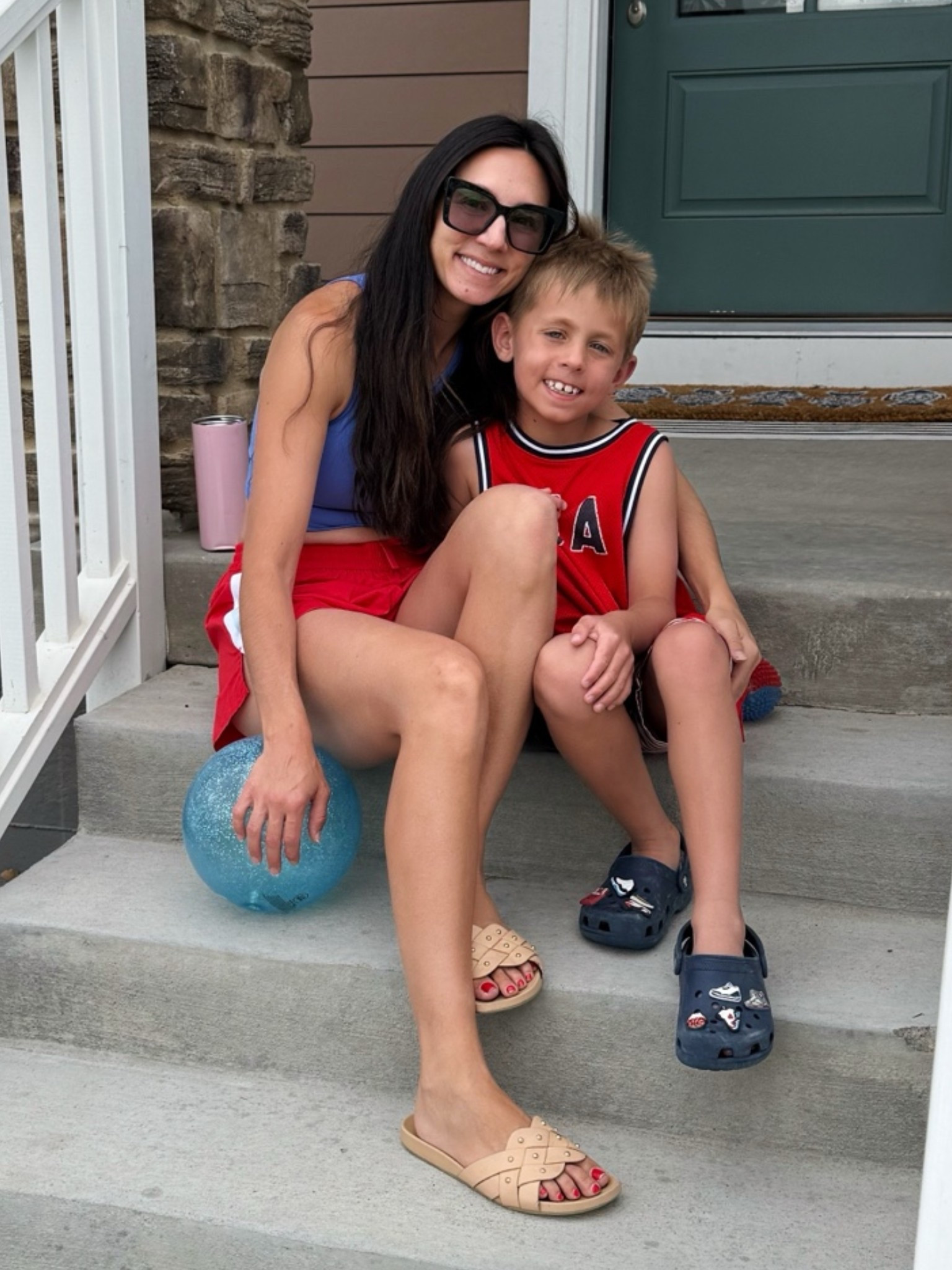 Living in these vintage inspired athletic shorts. I grabbed a size small for an oversized fit but they were true to size. Memorial Day favs for boys and women

#LTKmomlife #LTKKids #LTKActive