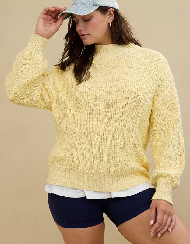 Aerie Hits The Spot Mockneck | Aerie