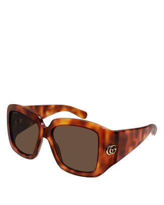 Gucci Square Sunglasses, 55mm  | Bloomingdale's Jewelry & Accessories | Bloomingdale's (US)