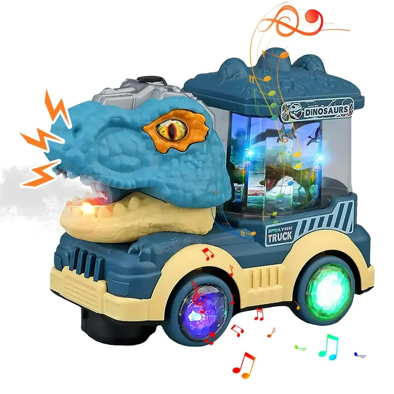 Dinosaur Toys for Kids Boys Transforming Dinosaur Car with LED Light Music Automatic Deformation ... | Walmart (US)