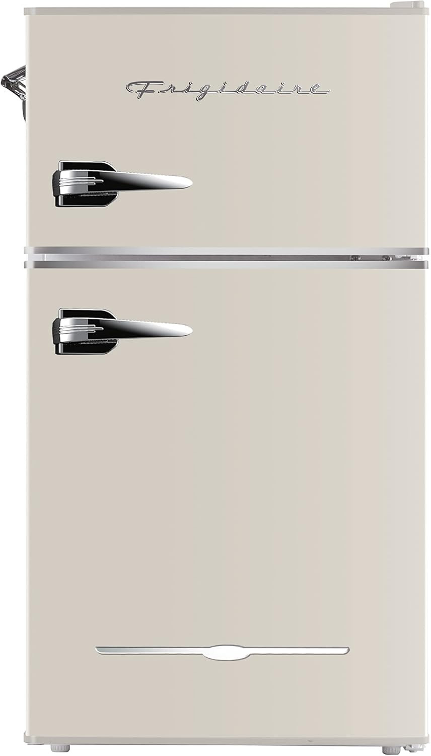 FRIGIDAIRE EFR840-Cream EFR840 Retro Mini Fridge with Freezer & Side Bottle Opener-Small 2 Door R... | Amazon (US)