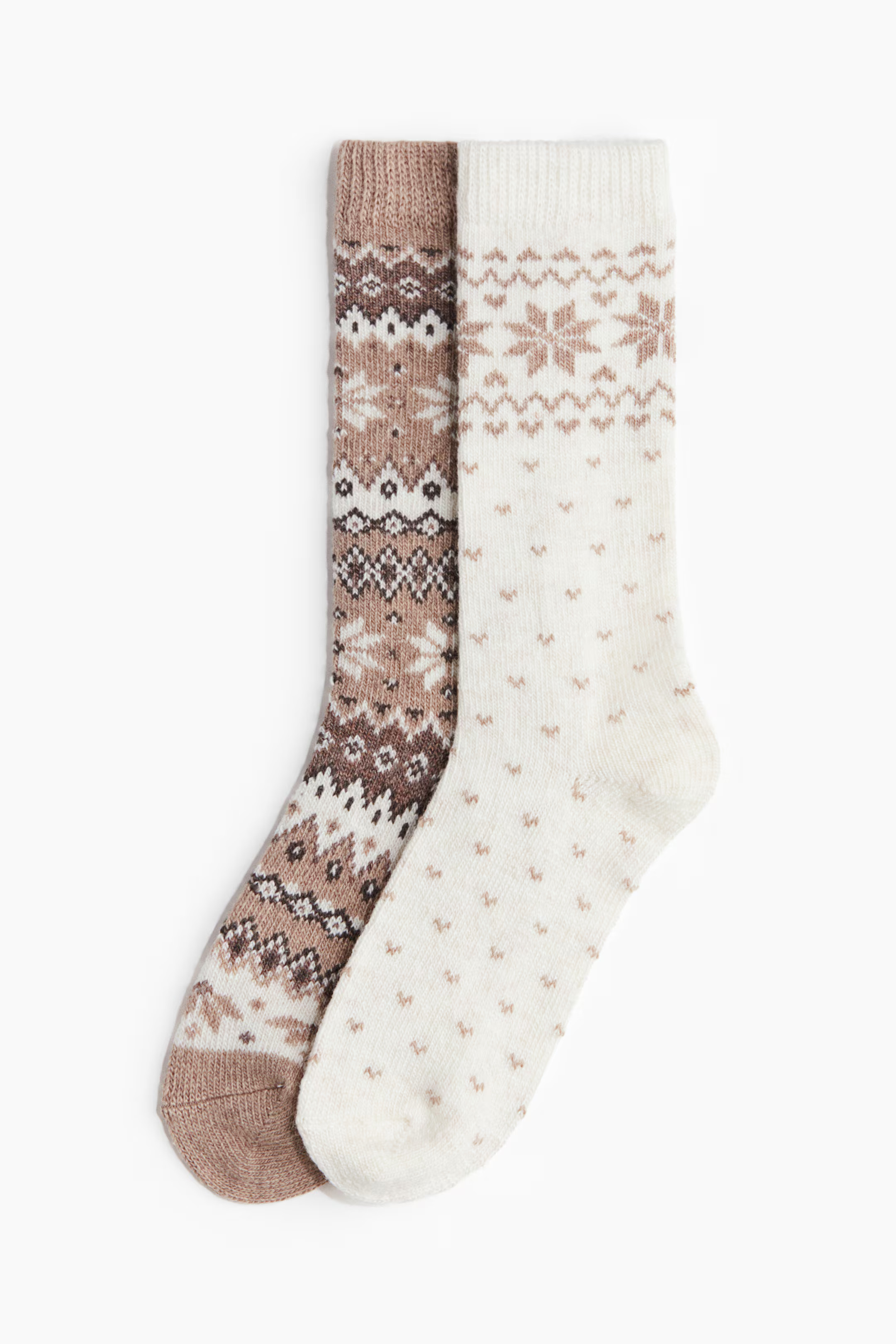 2-pack wool-blend socks | H&M (UK, MY, IN, SG, PH, TW, HK)