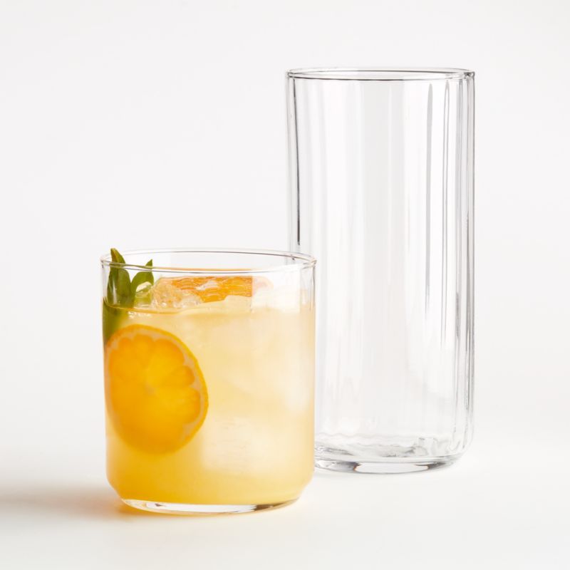 Felton Drinking Glasses | Crate and Barrel | Crate & Barrel