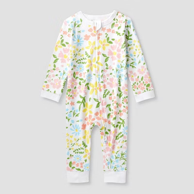 Baby Mommy & Me Matching Family Footed Pajama - White | Target