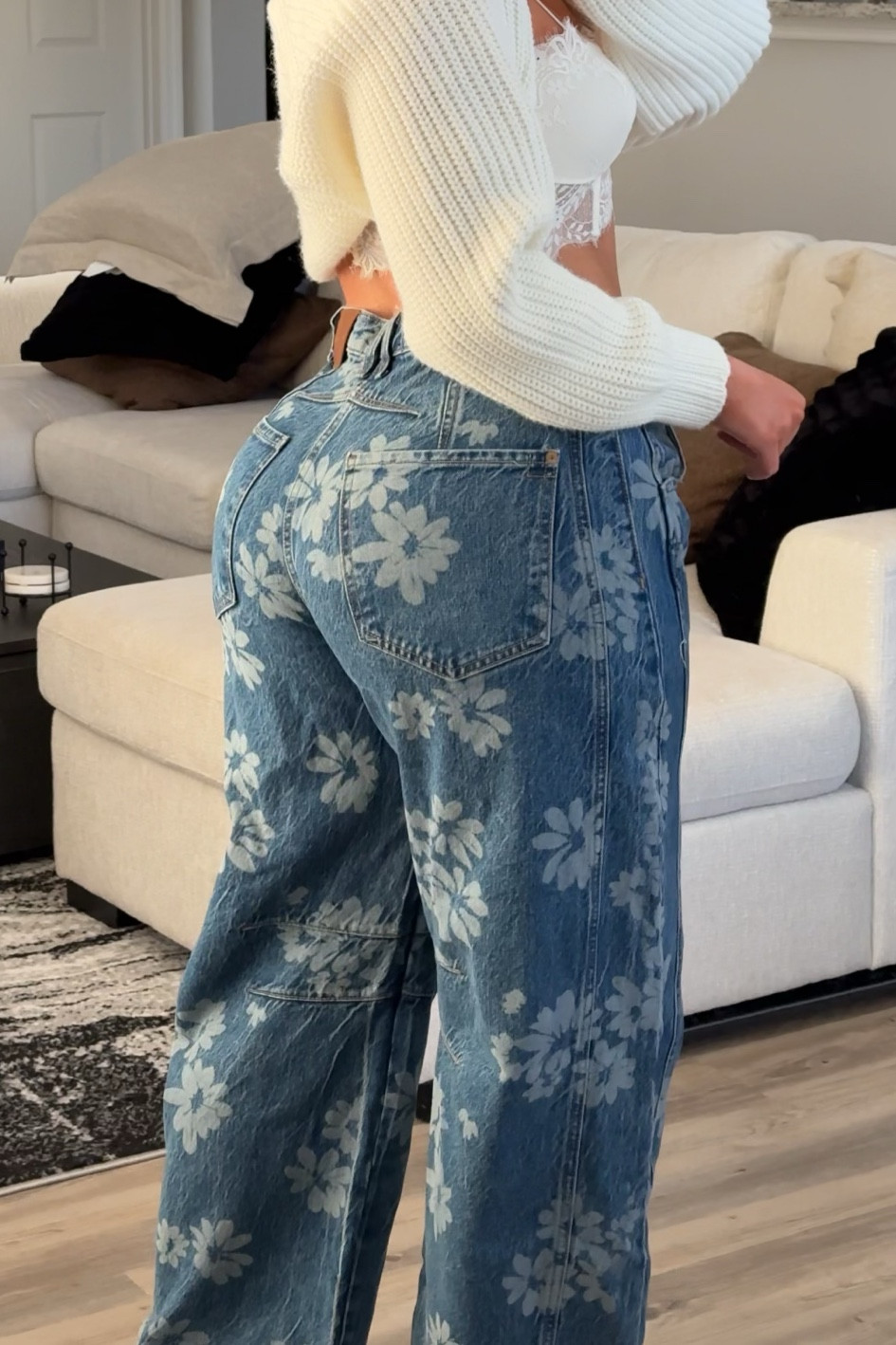 The prettiest free people jeans I’ve ever seen! I’m wearing a size 30 and they fit like a glove! I’m 5’3 for reference. 

#LTKSpringSale #LTKStyleTip #LTKWatchNow