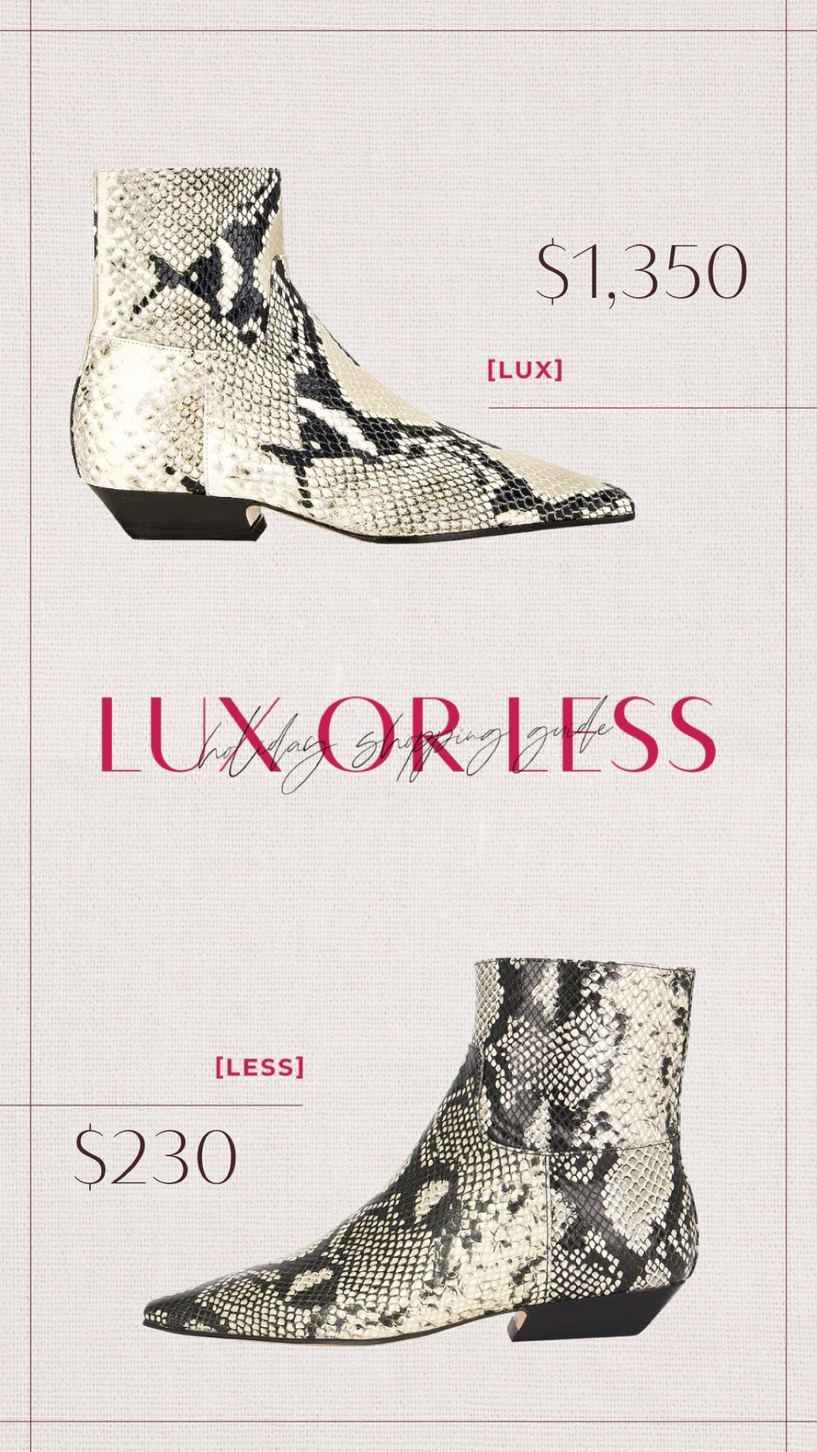 Crushing on all things texture, surprised at how similar these look to the Khiate! 🖤🤍

#LTKSeasonal #LTKStyleTip #LTKOver40