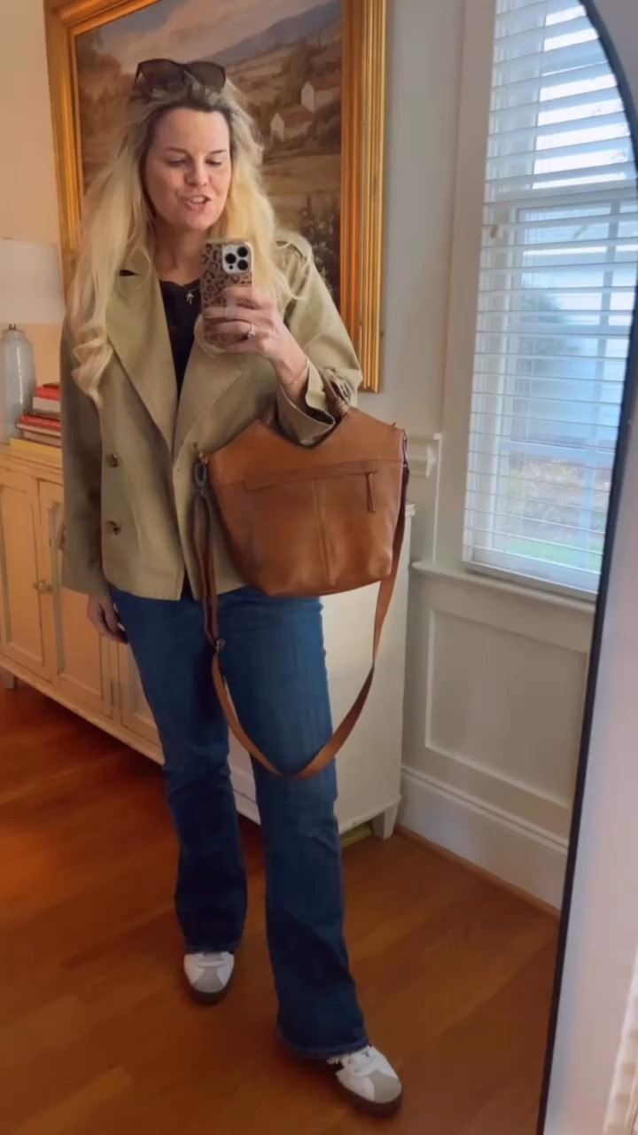 Love this fall outfit and this beautiful bag that was gifted to me! Love the organization of this bag, too! Use code BECKY42788 for 15% off 

#LTKItBag #LTKVideo #LTKStyleTip