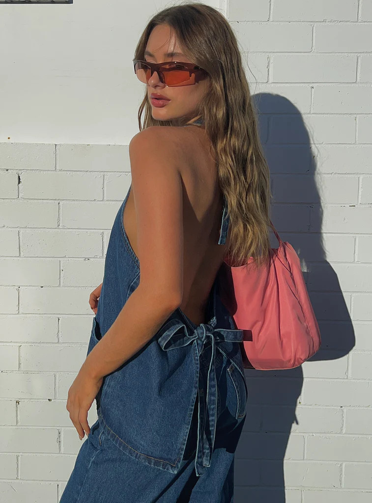 Hills Halter Denim | Princess Polly US