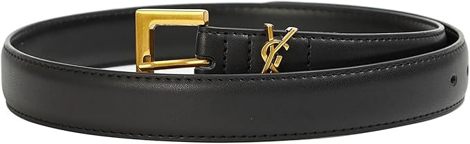 Fashion Women’s 2.8cm Wide Leather Belt Designer Luxury Belts for Jeans Pants Dresses with Gold... | Amazon (CA)