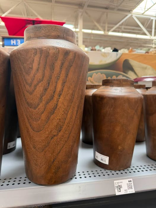 These Paulownia wood vases! 🙌🤎 I LOVE the warm wood tone + they look SO high-end! Such a gorgeous decor find! 😍 #LTKHome #LTKFinds #WalmartFinds #HomeDecor #FallDecor 

 
