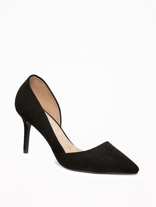 Sueded D'Orsay Pumps for Women | Old Navy US