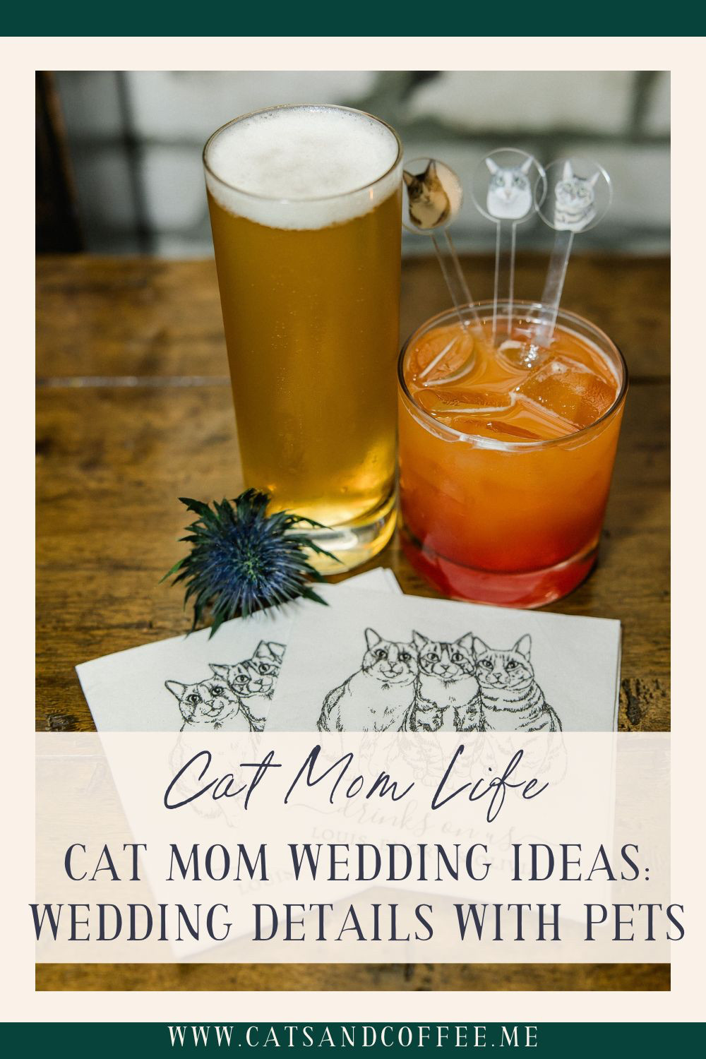 Looking for subtle, meaningful ways to include your pet in your wedding? This guide focuses on pet-inspired bar details like custom cocktail napkins, drink stirrers, menus, and table numbers—many from small Etsy creators. Perfect for cat moms and pet lovers planning a personal celebration. Click through for pet wedding ideas & follow for more lifestyle inspiration, wedding details, and Cat Mom Life content! 

 #LTKstorytime #LTKSeasonal #LTKWedding