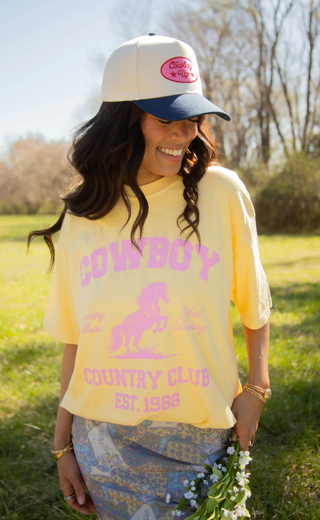 charlie southern: cowboy country club tee | RIFFRAFF