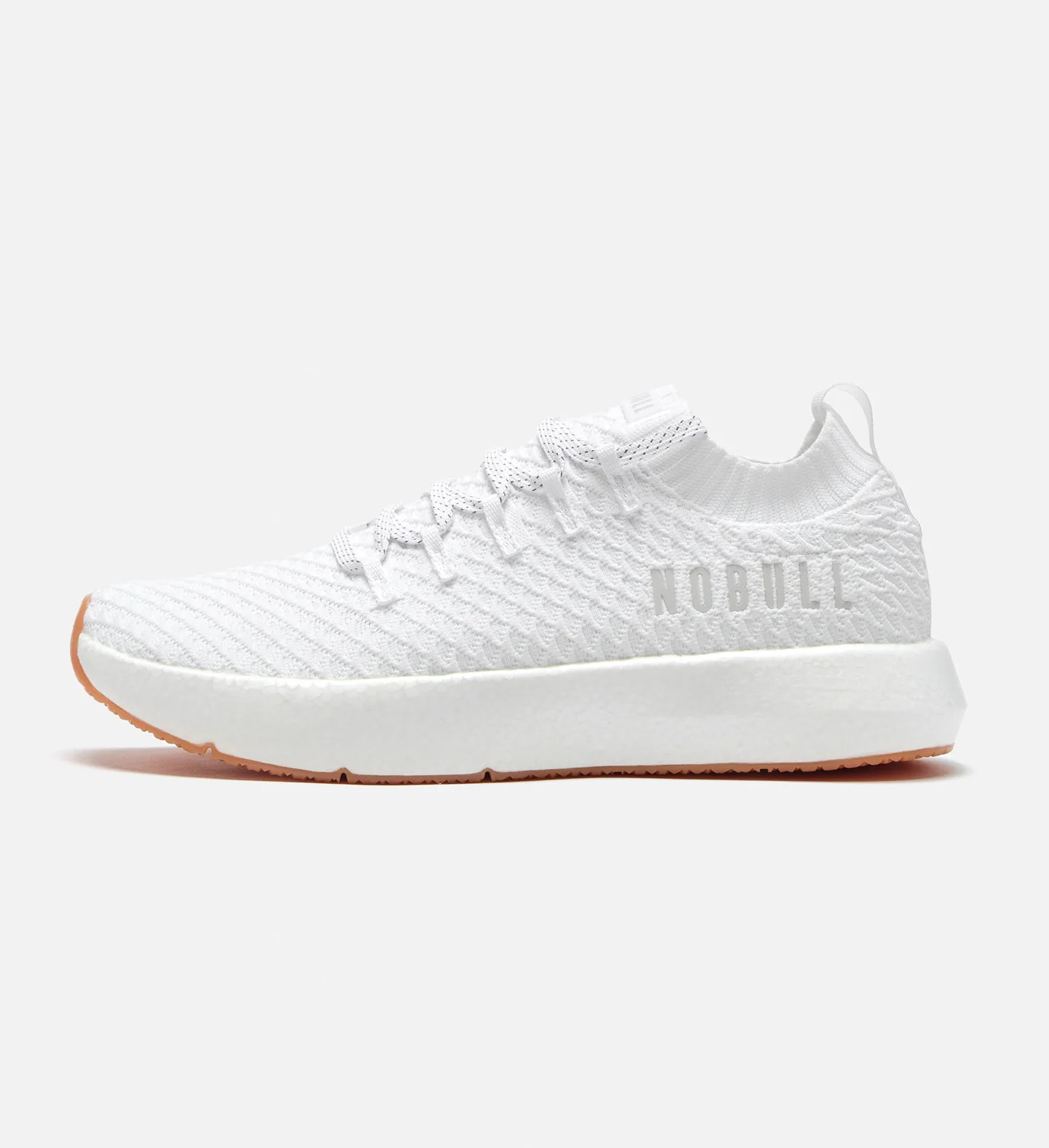 Women's White Drive Knit Shoes | NOBULL | NOBULL