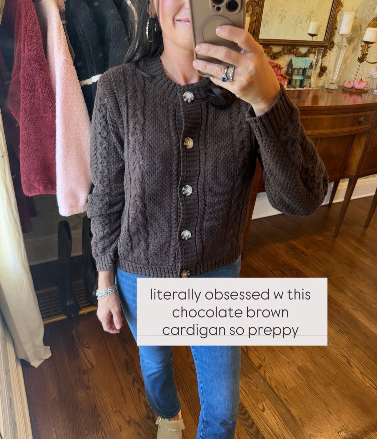 XS in this adorable target cardigan i’ve been wearing non stop! 

#LTKPetite #LTKSeasonal #LTKFindsUnder50