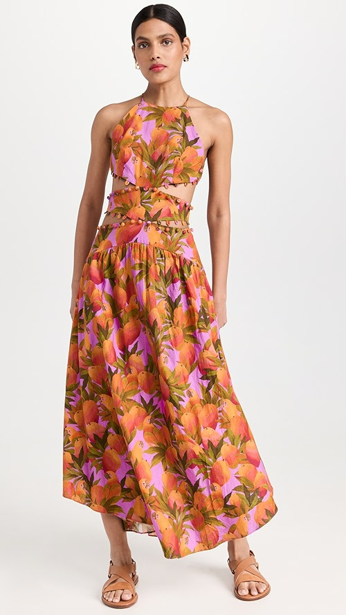 Mango Macaws Midi Dress | Shopbop